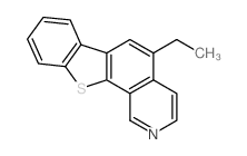 5-ethyl-[1]benzothiolo[3,2-h]isoquinoline Structure