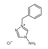 4-amino-1-benzyl-1,2,4-triazolium chloride Structure