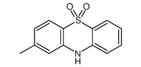 2-methyl-10H-phenothiazine 5,5-dioxide Structure