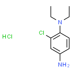 2-chloro-N,N-diethylbenzene-1,4-diamine hydrochloride结构式