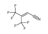 4,4,4-trifluoro-3-(trifluoromethyl)but-2-enenitrile结构式