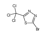 2-bromo-5-(trichloromethyl)-1,3,4-thiadiazole Structure