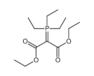 diethyl 2-(triethyl-λ5-phosphanylidene)propanedioate Structure