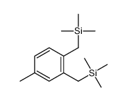 trimethyl-[[4-methyl-2-(trimethylsilylmethyl)phenyl]methyl]silane Structure