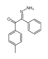 2-hydrazinylidene-1-(4-methylphenyl)-2-phenylethanone Structure