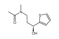 (S)-N-(3-hydroxy-3-(thiophen-2-yl)propyl)-N-methylacetamide Structure