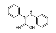 1-anilino-1-phenylurea结构式