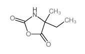 2,5-Oxazolidinedione,4-ethyl-4-methyl- structure