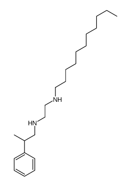 N'-(2-phenylpropyl)-N-undecylethane-1,2-diamine结构式