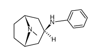ENDO-N-BENZYL-ENDO-3-AMINOTROPANE structure