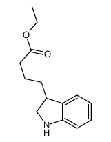 ethyl 4-(2,3-dihydro-1H-indol-3-yl)butanoate Structure