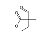 methyl 2-formyl-2-methylbutanoate Structure