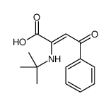 2-(tert-butylamino)-4-oxo-4-phenylbut-2-enoic acid Structure