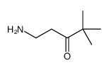 1-amino-4,4-dimethylpentan-3-one结构式