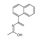 N-(1-naphthalen-1-ylethenyl)acetamide Structure