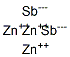 zinc antimonide Structure