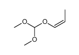 1-Propene, 1-(dimethoxymethoxy)-, (E)-结构式