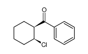 cis-1-Chlor-2-benzoyl-cyclohexan结构式