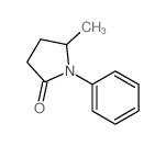 5-methyl-1-phenyl-pyrrolidin-2-one Structure