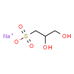1-Propanesulfonic acid, 2,3-dihydroxy-, mono-C10-16-alkyl ethers, sodium salts结构式