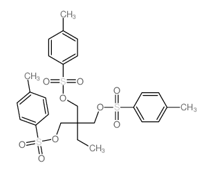 1,3-Propanediol,2-ethyl-2-[[[(4-methylphenyl)sulfonyl]oxy]methyl]-,1,3-bis(4-methylbenzenesulfonate) structure