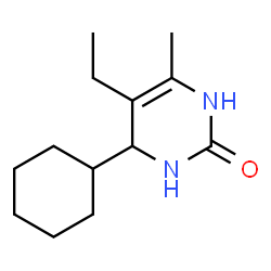 2(1H)-Pyrimidinone,4-cyclohexyl-5-ethyl-3,4-dihydro-6-methyl-(9CI) picture