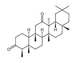 D:A-Friedooleanane-3,12-dione Structure