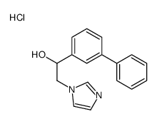 alpha-(1-Imidazolylmethyl)-3-biphenylmethanol hydrochloride Structure
