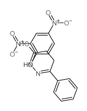 4-[(2,4-dinitrophenyl)hydrazinylidene]-4-phenyl-butanoic acid Structure