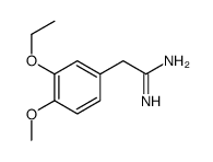 Benzeneethanimidamide, 3-ethoxy-4-methoxy- (9CI)结构式