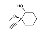 2-ethenyl-trans-2-methoxy-r-1-cyclohexanol结构式