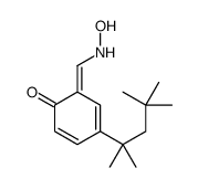 6-[(hydroxyamino)methylidene]-4-(2,4,4-trimethylpentan-2-yl)cyclohexa-2,4-dien-1-one结构式