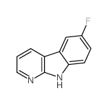 6-fluoro-9H-pyrido[2,3-b]indole结构式