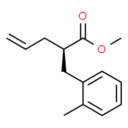 Benzenepropanoic acid, 2-methyl-alpha-2-propenyl-, methyl ester, (alphaR)- (9CI) Structure