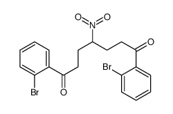 1,7-bis(2-bromophenyl)-4-nitroheptane-1,7-dione Structure