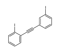 1-iodo-2-[2-(3-iodophenyl)ethynyl]benzene Structure