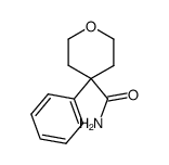 4-phenyl-tetrahydro-pyran-4-carboxylic acid amide Structure