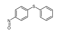 1-nitroso-4-phenylsulfanylbenzene Structure