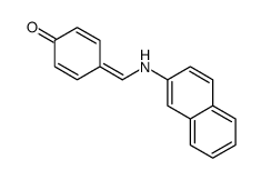 4-[(naphthalen-2-ylamino)methylidene]cyclohexa-2,5-dien-1-one Structure