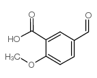 5-Formyl-2-methoxybenzoic Acid structure