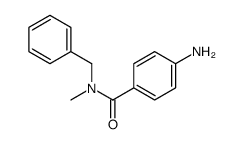 4-amino-N-benzyl-N-methylbenzamide Structure