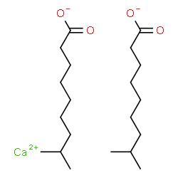 calcium isodecanoate Structure