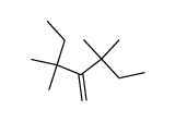 3,3-dimethyl-2-tert-pentyl-pent-1-ene结构式