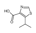 5-propan-2-yl-1,3-thiazole-4-carboxylic acid Structure