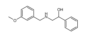 N-(3-methoxybenzyl)-1-phenyl-2-aminoethanol Structure