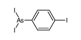 diiodo-(4-iodo-phenyl)-arsine Structure