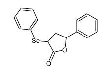 γ-Phenyl-α-phenylseleno-γ-butyrolactone结构式