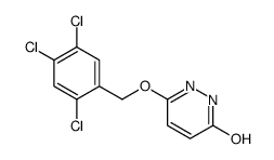 3-[(2,4,5-trichlorophenyl)methoxy]-1H-pyridazin-6-one Structure