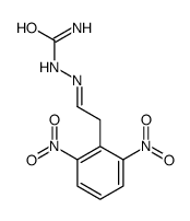 [2-(2,6-dinitrophenyl)ethylideneamino]urea结构式