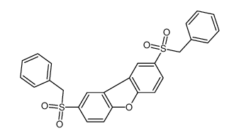 2,8-bis(benzylsulfonyl)dibenzofuran结构式